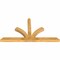 Ekena Millwork Richland Rough Sawn Timber Gable Bracket, Western Red Cedar, 72"W x 39"H x 4"D x 4"F, 13/12 Pitch GBW072X39X0404RIC00RWR - alternate 2